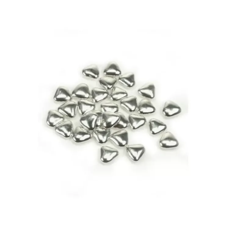 Hot Cerf Dellier Dragées Mini Coeurs Argentees (150 G)