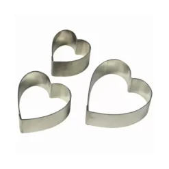 Best Cerf Dellier Emporte-Pièces Inox Coeurs Arums Pme (X 3)