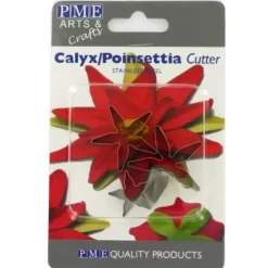 Clearance Cerf Dellier Emporte-Pièces Inox Poinsettia Pme (X 3)