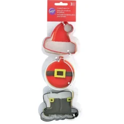 Clearance Cerf Dellier Emporte-Pièces Noël Assortis Wilton (X 3)