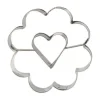 Best Cerf Dellier Emporte-Piece Fleur Coeur Central 5 Cm