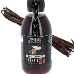 New Cerf Dellier Extrait De Vanille Avec Graines Patisdecor Pro 200 Ml