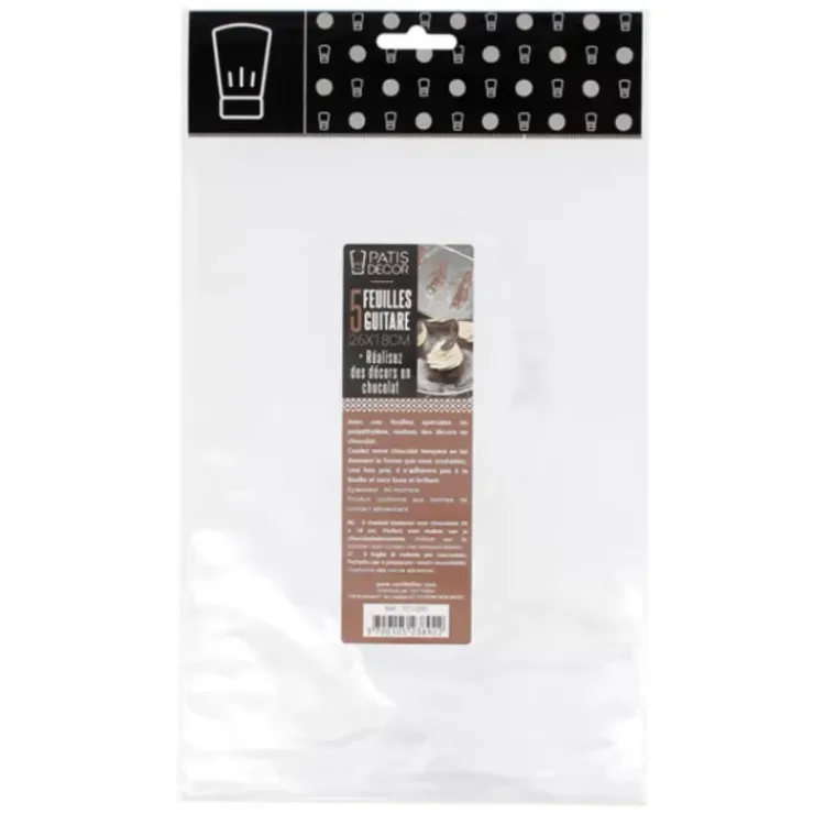 Outlet Cerf Dellier Feuille Polyethylene 26 X 18 Cm Patisdecor (X5)