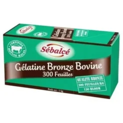 Sale Cerf Dellier Gelatine Halal En Feuilles Qualite Bronze 1 Kg