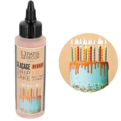 Hot Cerf Dellier Glacage Pour Drip Cake Orange Patisdecor 120 G