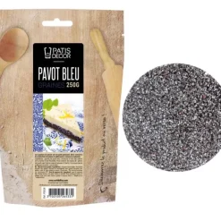 New Cerf Dellier Graines De Pavot Bleu Patisdecor 200 G
