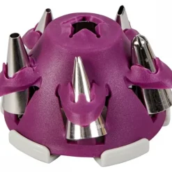 Best Cerf Dellier Kit De Six Douilles A Decor Pour Gâteaux Wilton