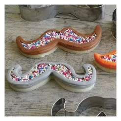 Best Cerf Dellier Lot De 3 Emporte-Pièces Moustaches Inox