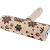 Outlet Cerf Dellier Mini Rouleau Empreintes Flocons De Neige