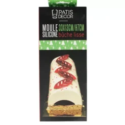 Discount Cerf Dellier Moule A Bûche Lisse Silicone 33 Cm Patisdecor