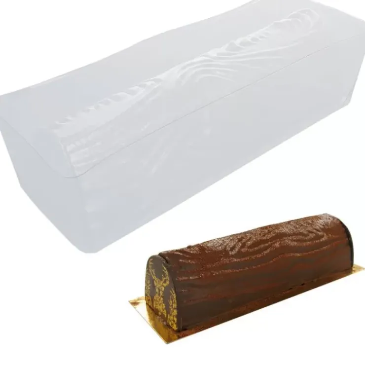 Cerf Dellier Moule A Bûche Pvc Decor