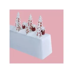 Outlet Cerf Dellier Moule A Bûche Rectangle Lisse En Pvc (X 12)