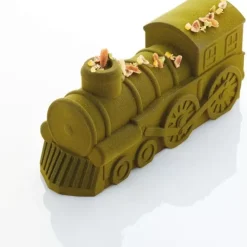 Online Cerf Dellier Moule A Bûche Silicone Train Pavoni
