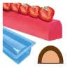 Cerf Dellier Moule A Insert Rond Pour Bûche En Pvc (X 12)