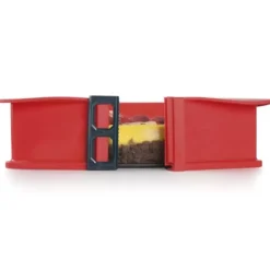 Outlet Cerf Dellier Moule A Manqué Demontable Carre Silicone Base En Verre