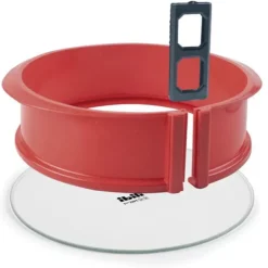 Online Cerf Dellier Moule A Manqué Demontable Rond Silicone Base En Verre 22,5 Cm