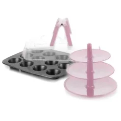 Sale Cerf Dellier Moule A Muffins Avec Couvercle + Support