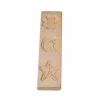 Discount Cerf Dellier Moule A Speculoos En Bois 3 Astres