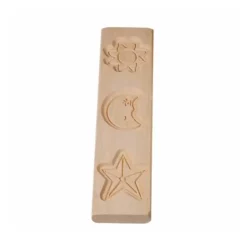 Discount Cerf Dellier Moule A Speculoos En Bois 3 Astres