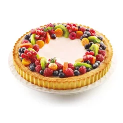 Outlet Cerf Dellier Moule A Tarte Cannele En Silicone 28 Cm