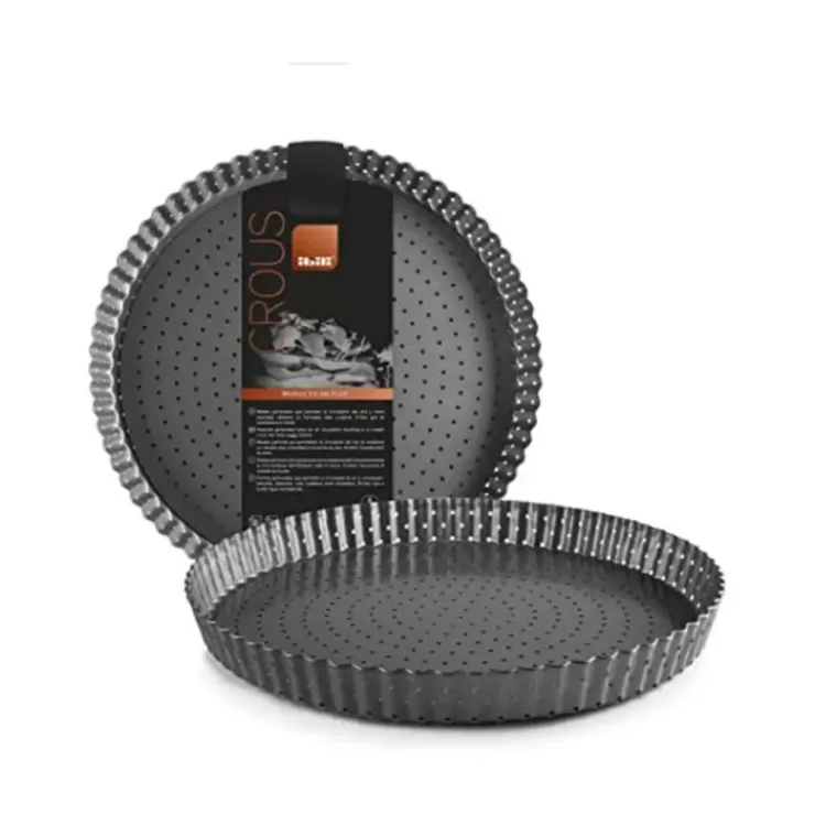 Hot Cerf Dellier Moule A Tarte Cannele Perfore Fond Amovible