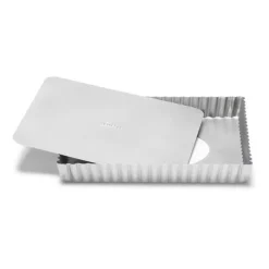 Best Cerf Dellier Moule A Tarte Carre Antiadhesif Avec Fond Amovible