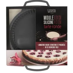 Best Cerf Dellier Moule A Tarte En Silicone 24 Cm