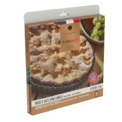 Clearance Cerf Dellier Moule A Tarte Inox Perfore Et Cannele Fond Amovible De Buyer