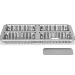 Best Cerf Dellier Moule A Tartelettes Rectangulaires Fond Amovible Antiadhesif