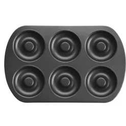 Cerf Dellier Moule Anti-Adherent 6 Donuts 8 Cm