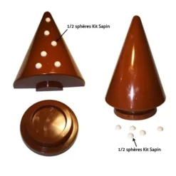 New Cerf Dellier Moule Chocolat 60 Demi Spheres