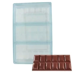 Best Cerf Dellier Moule Chocolat 3 Tablettes Rectangulaire
