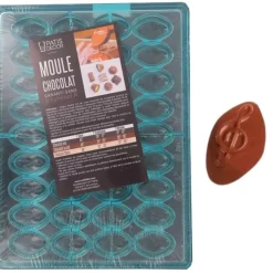 Outlet Cerf Dellier Moule Chocolat Bonbons Cle De Sol