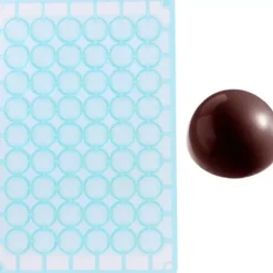 Outlet Cerf Dellier Moule Chocolat Demi-Spheres 18 Mm