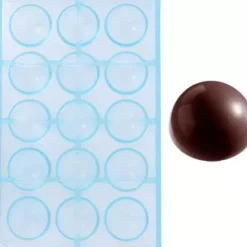 Best Cerf Dellier Moule Chocolat Demi-Spheres 41 Mm