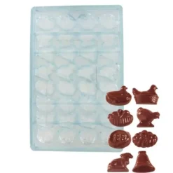 Sale Cerf Dellier Moule Chocolat Fritures De Pâques 3,5 Cm