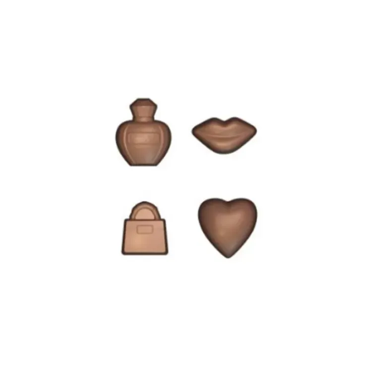 Clearance Cerf Dellier Moule Chocolat Fritures Sujets Assortis