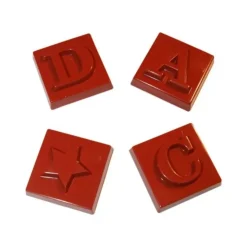Online Cerf Dellier Moule Chocolat Napolitains Alphabet