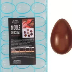 Clearance Cerf Dellier Moule Chocolat Oeufs Lisses 5,5 Cm Patisdecor