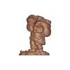 New Cerf Dellier Moule Chocolat Pere Noël Skieur Patisdecor