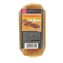 Sale Cerf Dellier Moule De Cuisson Bois 12 X 6,5 X 5 Cm (X2)