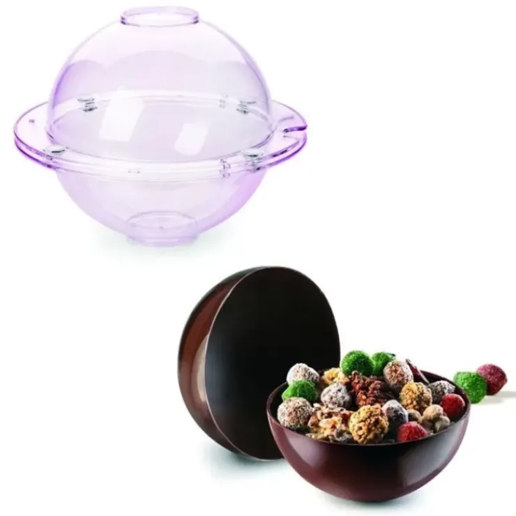 Sale Cerf Dellier Moule Magnetique 3D Sphere Chocolat 18,5 Cm