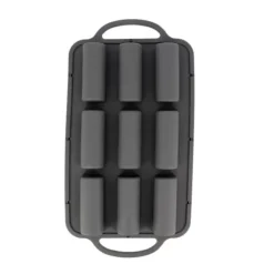 Cerf Dellier Moule Silicone 9 Bûchettes Patisdecor