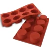 Online Cerf Dellier Moule Silicone 8 Cylindres 6 Cm