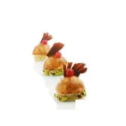 Sale Cerf Dellier Moule Silicone 8 Demi-Spheres 5 Cm
