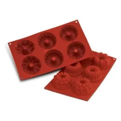 Cerf Dellier Moule Silicone 6 Empreintes Fantaisie