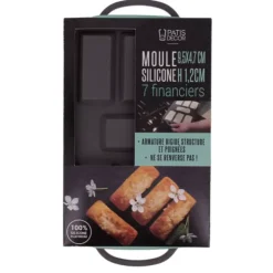 Sale Cerf Dellier Moule Silicone 7 Financiers Patisdecor