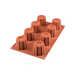Hot Cerf Dellier Moule Silicone 8 Grands Canneles Bordelais