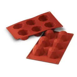 Online Cerf Dellier Moule Silicone 6 Grands Diamants