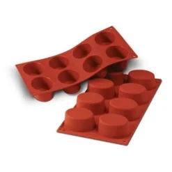 Best Cerf Dellier Moule Silicone 8 Grands Ovales